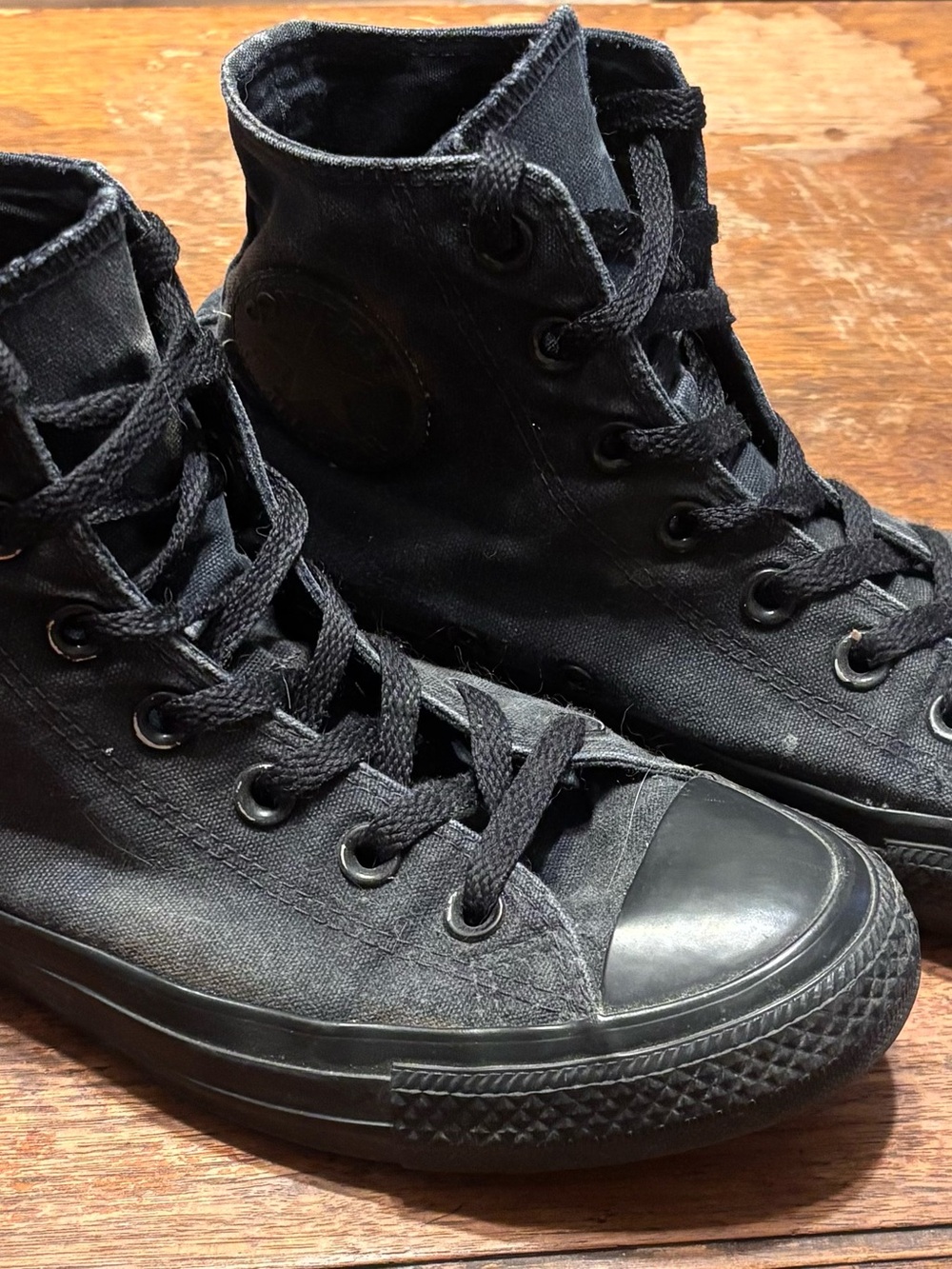 Chuck Taylor All Star Unisex Black High-Top Canvas Converse -Monochrome